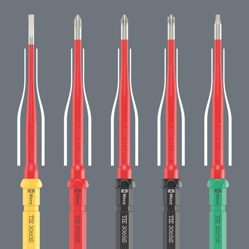 Wera Kraftform Kompakt VDE Stainless 17 Extra Slim 1 TIE