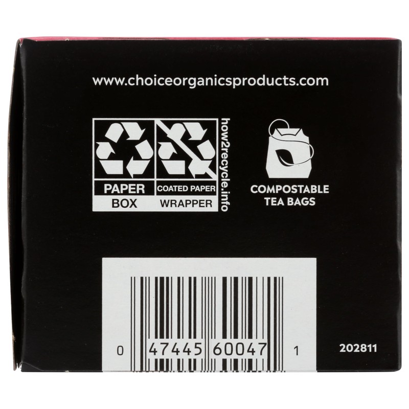 CHOICE ORGANIC TEAS Organic Spicy Cinnamon Chai Black Tea, 16