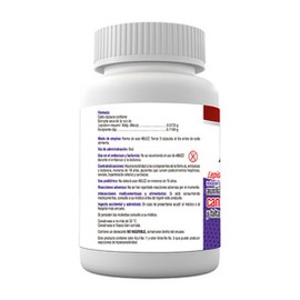 Remedio Herbolario Auxiliar En Sintomas De Cansancio, debilidad y falta de vigor 60 Cápsula Frasco lepidium meyenii 0.5735 G