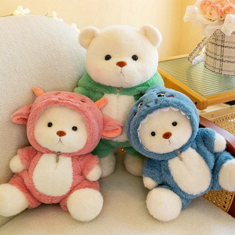 Bear Stuffed Animal Soft 30cm Cute Adorable Plush Toy with