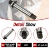 findmall MT MT2 Adapter 2MT Shank To 3/8"-24 Threaded Drill