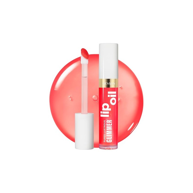 Gloss Revlon Super Lustrous Glimmer Lip Oil Tono Glow Mama