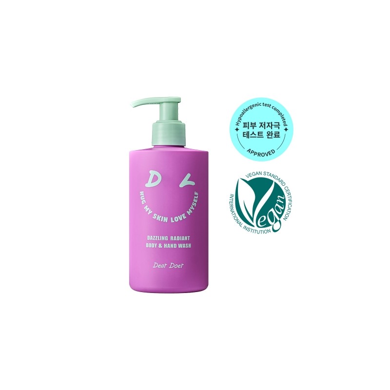 Deardoor Dazzling Radiant Body & Hand Wash 300ml / 디어도어