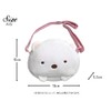 Sumikko Gurashi Plush Pochette Shoulder Bag Crossbody White Bear Cat