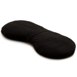 Eye Pillow Lavender & Linseed for Relaxation, Cooling, Warming or Yoga - Colour: Black