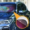 senya Car Windshield Sunshade Namaste Mandala Pattern, Blocks Sun Visor