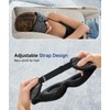 Voerou Sleep Mask with Bluetooth Headphones, Zero Pressure Wireless Sleeping