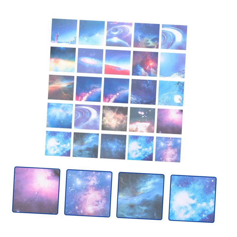 DOITOOL 100 Sheets Double Sided Origami Paper DIY Craft Paper