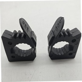 Outanaya 2pcs Quick Release Rubber Clamp for Mounting Equipment Adjustable Grip for Atv Van Reliable Fastening with High Strength Material Easy Installation for Outdoor Use