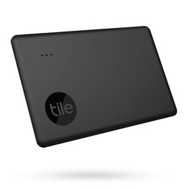 Tile Slim (2022) 1-Pack. Thin Bluetooth Tracker, Wallet Finder and Item Locator for Wallet, Luggage Tags and More; Up to 250 ft. Range. Water-Resistan