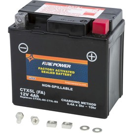 Fire Power Sealed Factory Activated Battery CTX5L-BS(FA) Compatible With KTM 450 EXC-R 2008-2010
