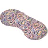Organic Eye Pillow Eyebright & Linseed "Psychedelic Heart" for Relaxation,