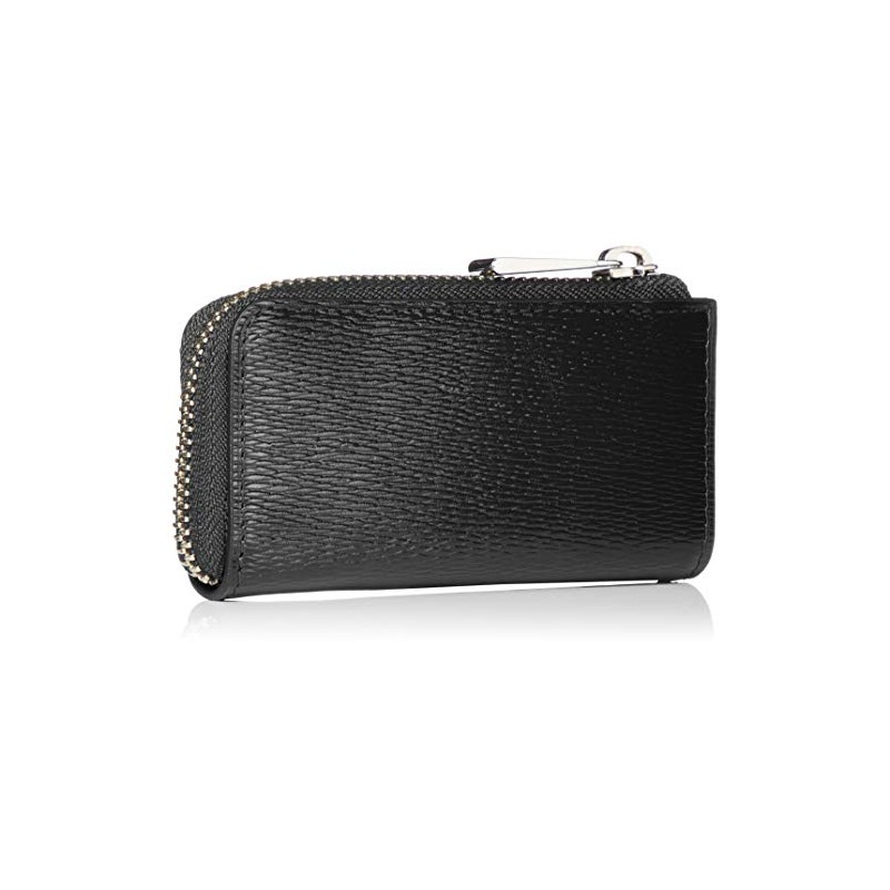 Lanvin On Blue 579602 Key Case, Zipper, Wagram Accessory, Black