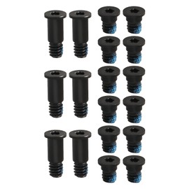 OTOTEC Set of 3 Laptop Case Base Screw Set Compatible with MacBook Pro 2016-2017 13 Inch A1706 Replacement Screw for Laptop Back Space Grey