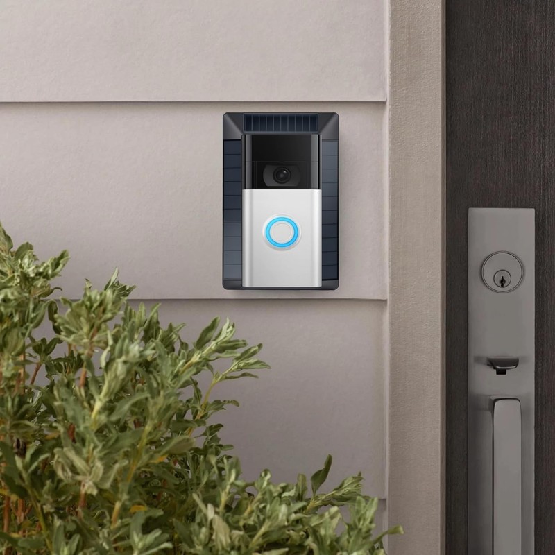 Fansoun Solar Charger Compatible with Ring Video Doorbell (2020 Release),