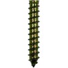 Coach Screws, Chrome Plated, 9x75 (20 pieces)