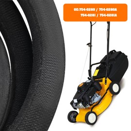OTOTEC 2PCS Lawn Mower V-Belt Compatible with MTD Compatible with Mastercut OE 754-0280 754-0280A 754-0281 754-0281A Circumference 134.2mm 108.7mm Width 16.1mm Black