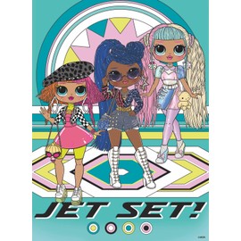Buffalo Games - OMG - Jet Set - 100 Piece Jigsaw Puzzle for Families -Challenging Puzzle Perfect for Game Nights - Finished Size is 15.00 x 11.00