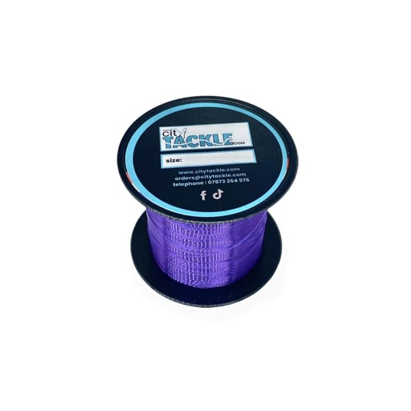BestCity Fly Fishing Fluorocarbon Coated Line, 100 Metres, 10.0lbs Violet
