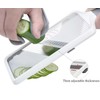 Multi Vegetable Slicer-Safe Mandoline slicer for kitchen,Adjustable Stainless Steel Blade,Cutter