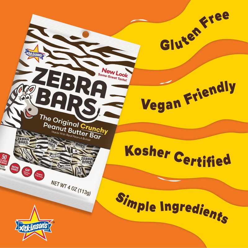 Atkinson's Peanut Butter Bars - Crunchy and Crispy Peanut Butter