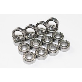 Ball Bearing Set Compatible with Tamiya TT-02B Offroad Chassis TT02B Suitable for Neo Scorcher, Plasma Edge II and Many More