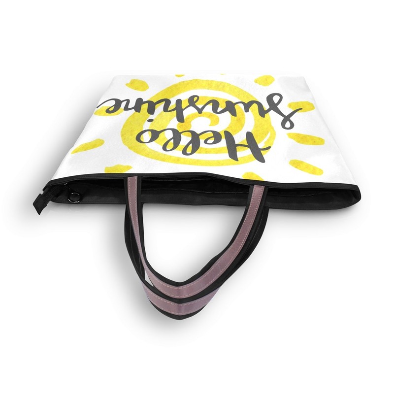 Bolso de playa de Hello Sunshine Partern Bolsas grandes con