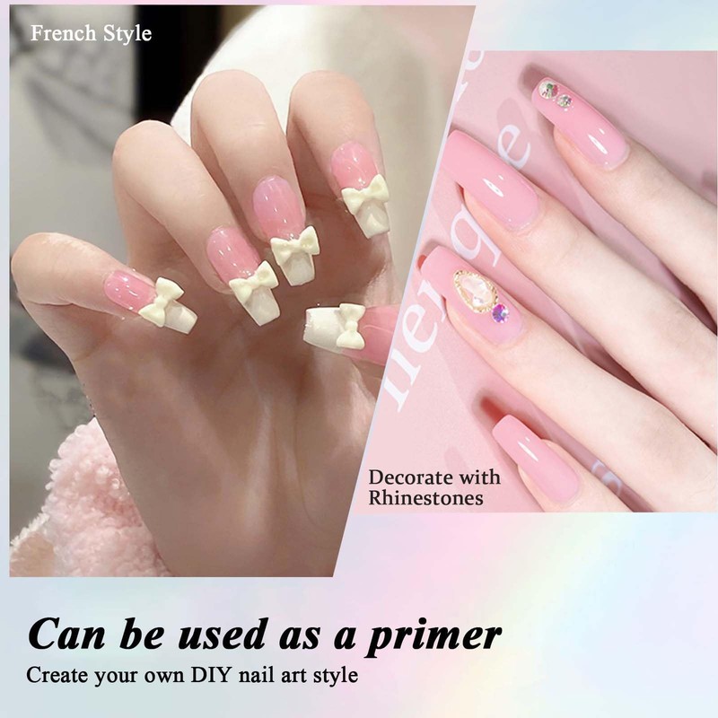 Pink Builder Gel for Nails - Builder Nail Gel UV/LED