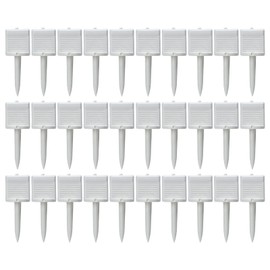 Archery Target Pins, 30pcs Archery Target Nails Nylon Lengthening Reusable Target Paper Pins for Shooting (White) Shooting and Archery Supplies Shooting And Archery Supplies