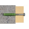 fischer Meister-Box Greenline Expansion Wall Plugs SX + A2 Screws