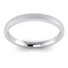 LANDA JEWEL Unisex Sterling Silver 2mm Super Heavy Court Shape