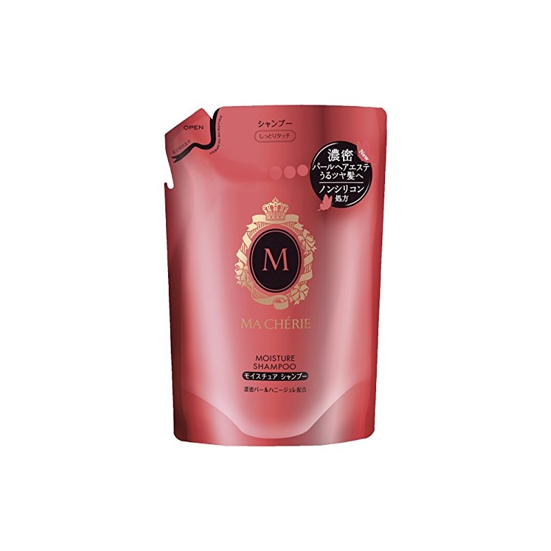 Macheri Moisture Shampoo, Refill, 12.8 fl oz (380 ml)