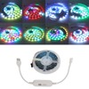 11.5ft LED Strip Light USB Power Supply Bluetooth Monitor Backlight