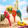 JOYIN 24 Pcs Cinco De Mayo Mini Wooden Maracas Musical