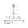 スガツネ工業 ランプ印 アジャスター TN-S型 TN-35S