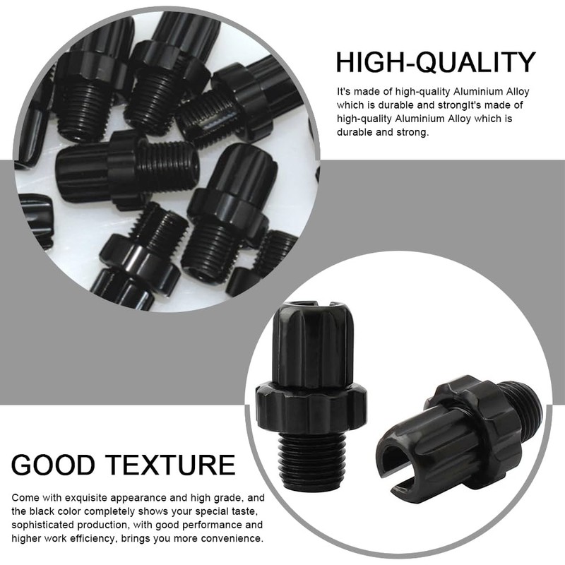BuuyyBann 8 Pcs M10 Aluminium Brake Adjuster Screws for Mountain