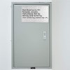 sourcing map Blank Metal Card 88x53x0.4mm Brushed 201 Stainless Steel