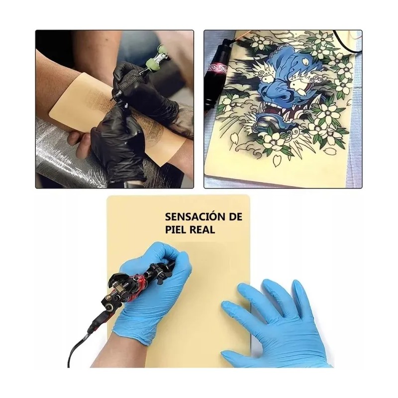 5pcspiel Sintética Para Tatuar Piel De Practica Microblading