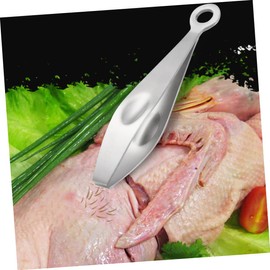 Healeved 3pcs Poultry Hair Removal Forceps Precision Grip Tweezers Set Hair Remover