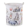 Bear Storage Basket,Nursery Large Hamper Canvas Laundry Basket Foldable With