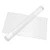 Rosenice 2 x Acrylic Clay Roller with Acrylic Backing Plate for Shaping and Modelling