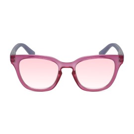 Calabria R860 FL 41 Reading Glasses +3.50 Pink Crystal Blue Fluorescent Light Sensitivity Indoor Outdoor Photophobia Readers