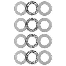 sourcing map AXK2035 Thrust Needle Roller Bearings with Washers 20mm Bore 35mm OD 2mm Thickness 4pcs