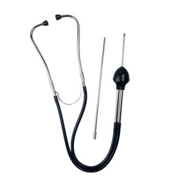 ROAD GENIE Super Sensitive Mechanic's Stethoscope | Extendable 11.75" (29.8 cm) Metal Probe | Shock-Resistant ABS Handle | Engine Diagnostic Audio Tool