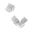 FULARR 20Pcs Professional 4 Pins LED Strip Light Connector Kit: