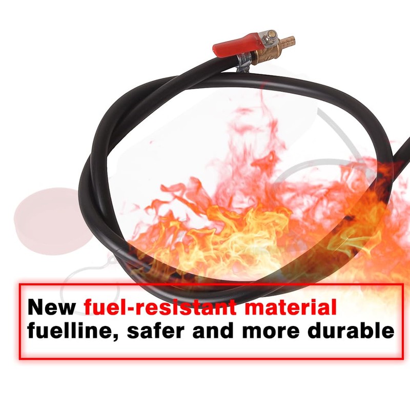 Porotmotor Motorcycle Auxiliary Fuel Tank (500ml with Vent) Gas Tank