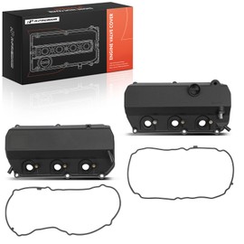 A-Premium Left and Right Bank Side Engine Valve Cove with Valve Cover Gasket Compatible with Mitsubishi Outlander 2007 2008 2009 3.0L