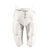 Sports Unlimited Integrated Dazzle Youth Football Pants - White-XXS