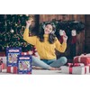 Fruidles Christmas 100-Pack Candy Canes Mini's Suckers, Multicolored Fruity Flavor,