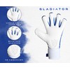 Keeperking GladiatorKing Negative Cut Professional Men's Goalkeeper Gloves with Professional
